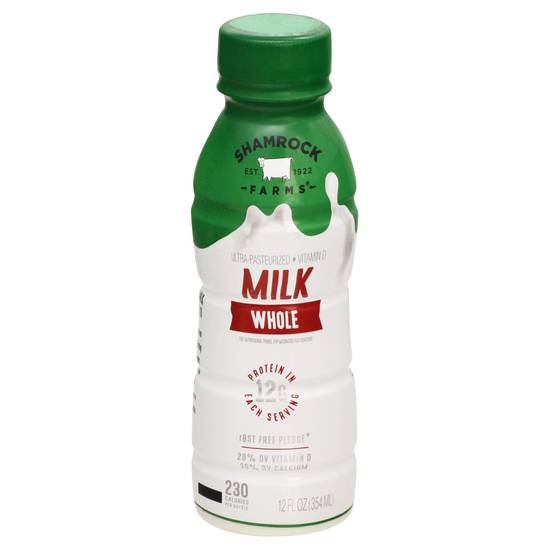Shamrock Farms Whole Milk (12 fl oz)