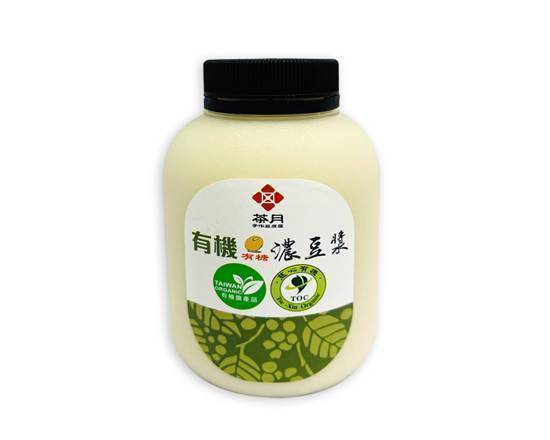 茶月-有機濃豆漿(微甜)(小)(360ml/瓶)