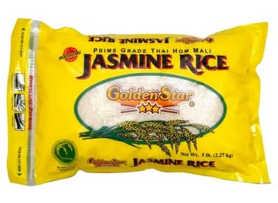 Golden Star Prime Grade Jasmine Rice (5 lbs)