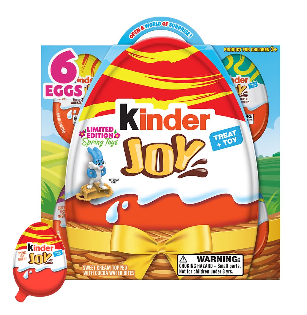 Kinder Joy Easter Multipack Tray Treat + Toy (4.2 oz)