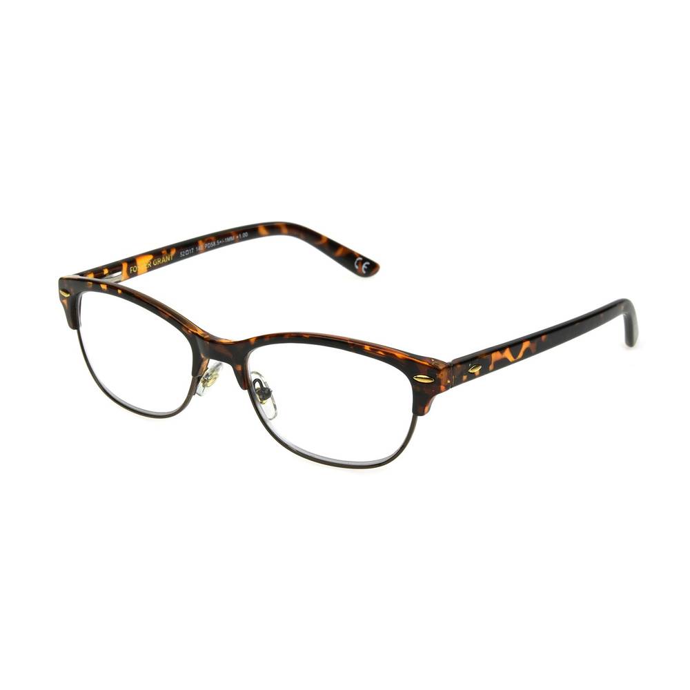 Foster Grant Women's Cleo Tort Reading Glasses 3.25