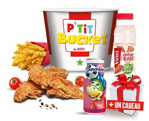 Menu enfant : P'tit Bucket