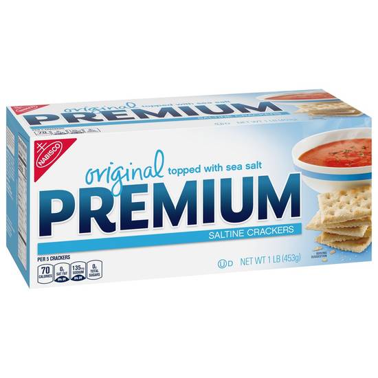 Premium Original Saltine Crackers (1 lb)