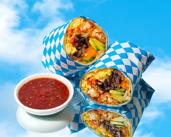 Spicy Steak Breakfast Burrito