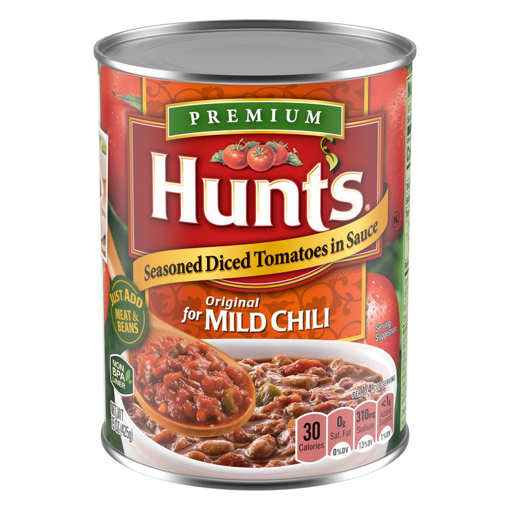 Hunt's Seasoned Tomato Sauce For Chili (15 oz)