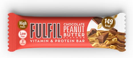Fulfil Chocolate Peanut Butter Flavour Vitamin & Protein Bar (40g)