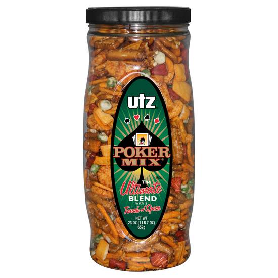 Utz Ultimate Blend With a Touch Of Spice Poker Mix Tub