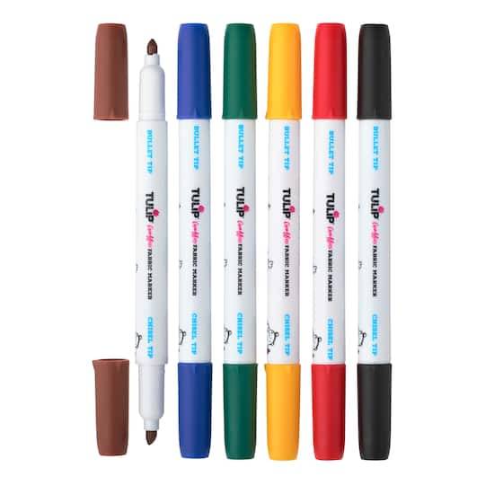 Tulip Graffiti Fabric Markers Rainbow