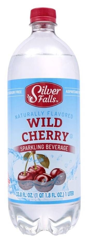 Silver Falls Sparkling Beverage, Wild Cherry (1 L)