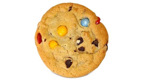 Chocolate Chip Rainbow Cookie