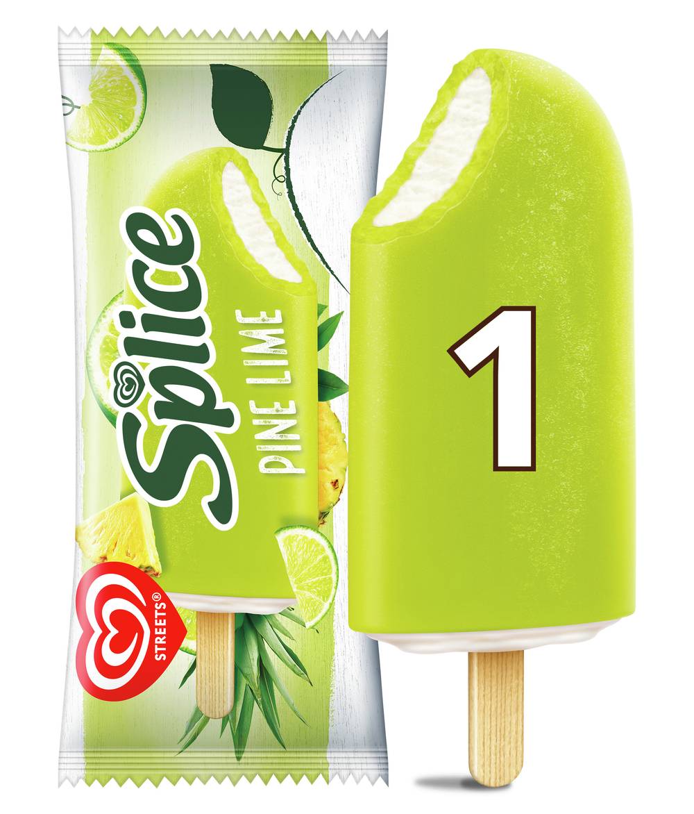 Streets Splice Fruit Ice Cream Pine Lime (68mL)