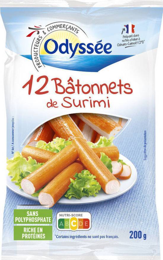 Odyssée - Bâtonnets de surimi (12)