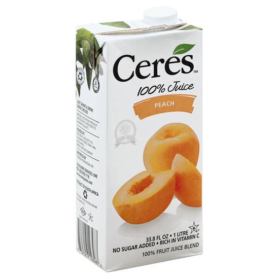 Ceres 100% Peach Juice (33.8 fl oz)