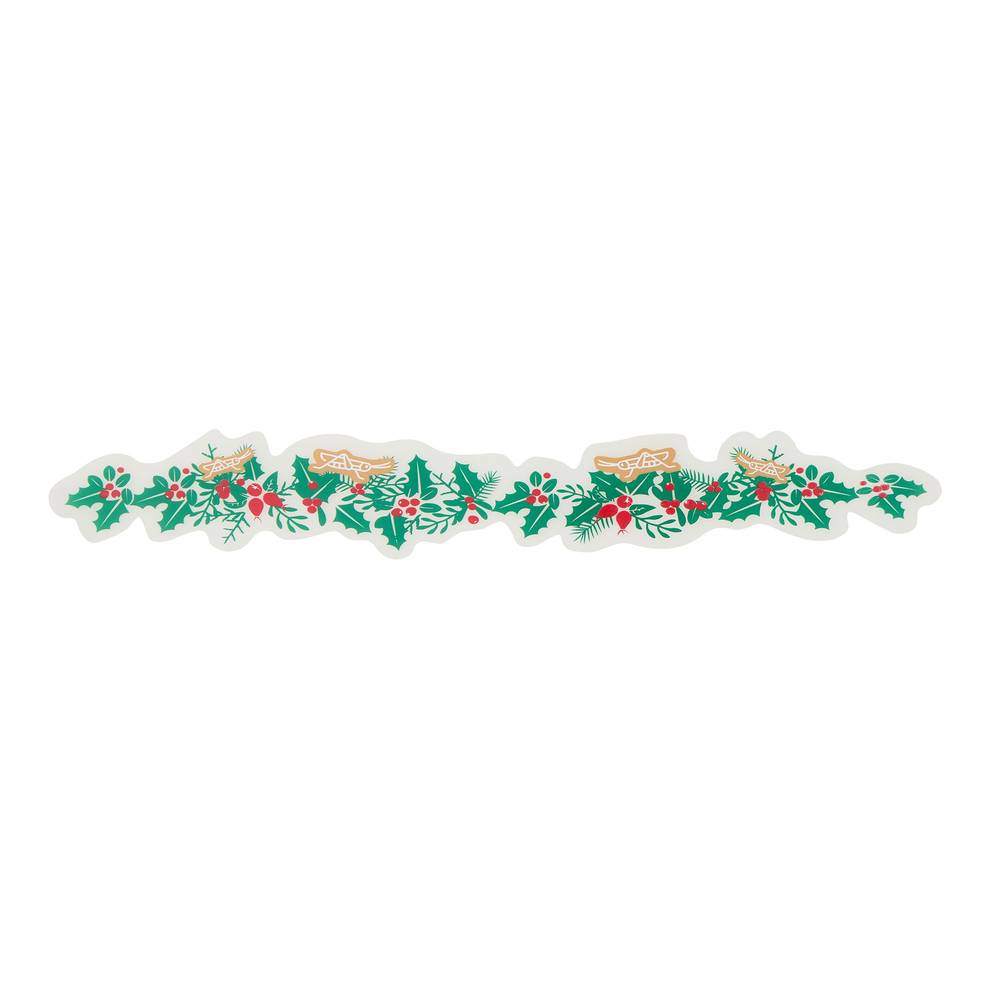 Merry & Bright Garland Terrarium Cling