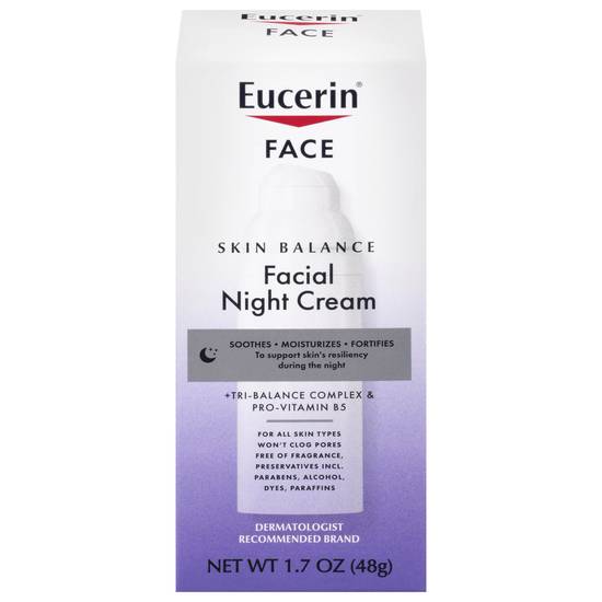 Eucerin Face Moisturizing Night Cream