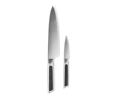 Gourmet Steel 2-Piece Chef & Pairing Knife Set