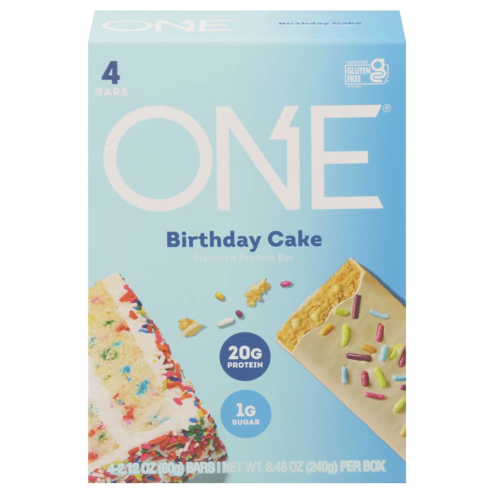 One Birthday Cake Protein Bar