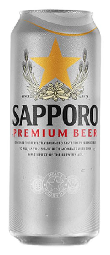 Sapporo Beer (500ml)