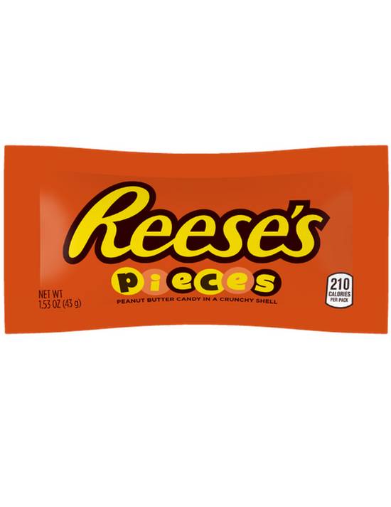 Reese's pieces peanut butter candy