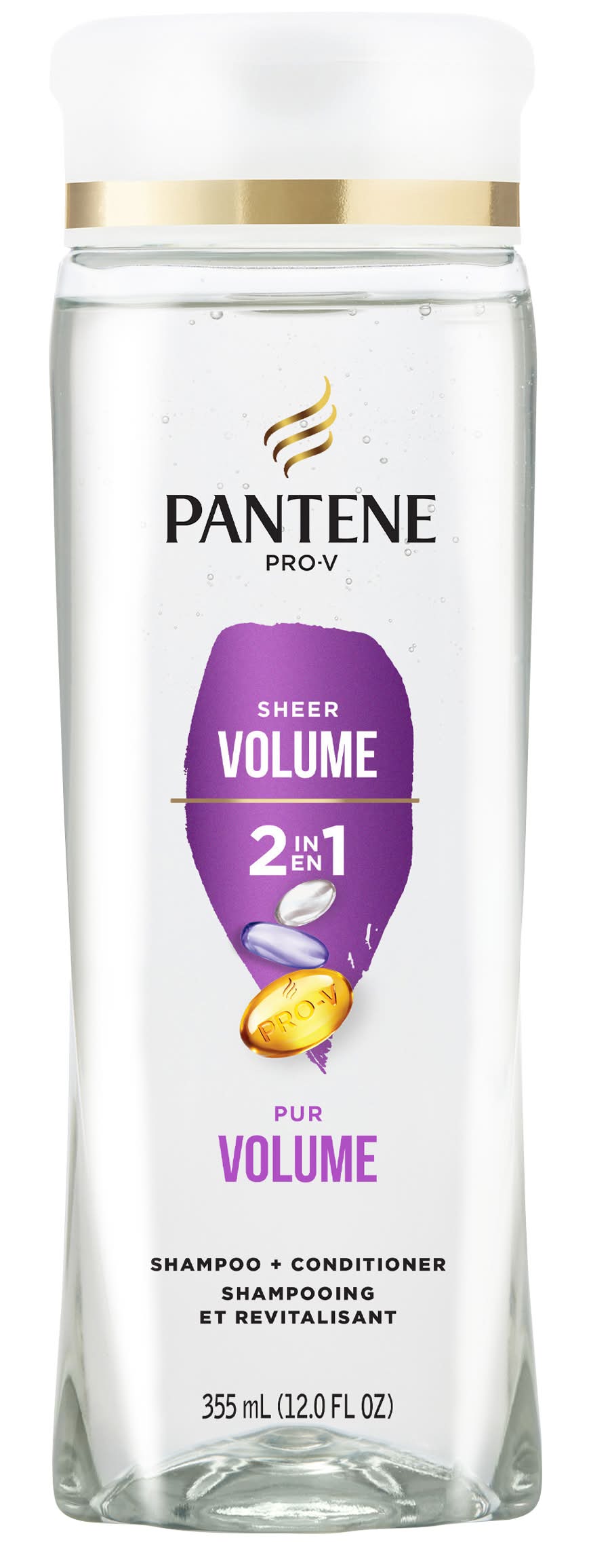 Pantene Pro -V Volume and Body Shampoo Conditioner (12 fl oz)