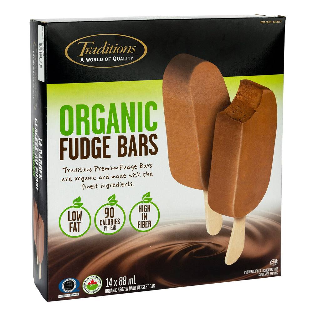 Traditions Organic Fudge Bar 14X88Ml Wcp480 Ecp320