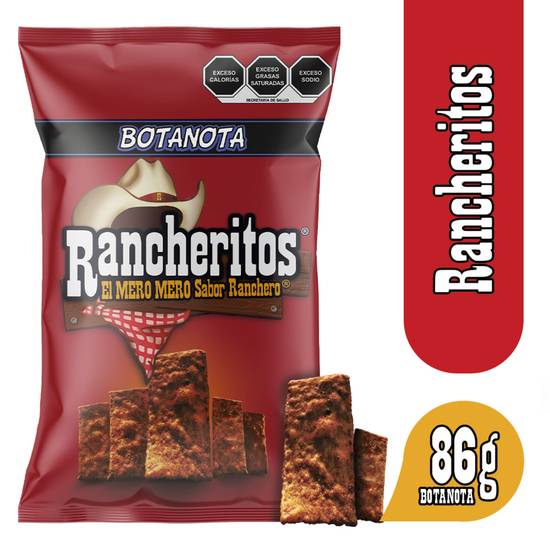 RANCHERITOS BOTANOTA 86GR