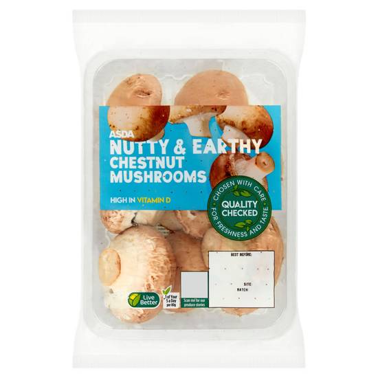 Asda Grower's Selection Chestnut Mushrooms 250g