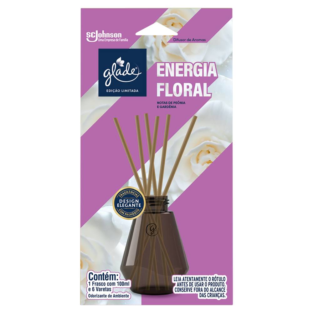 Glade · Difusor de aromas - Energia Floral (100 ml)