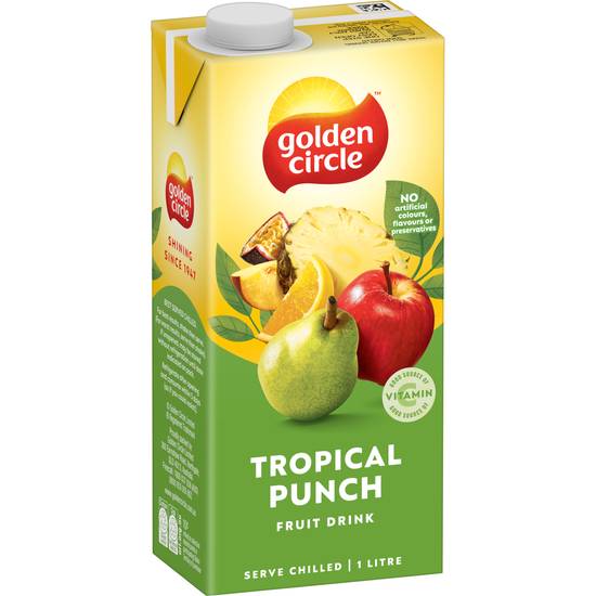 Golden Circle Tropical Punch Tetra Fruit Drink 1L