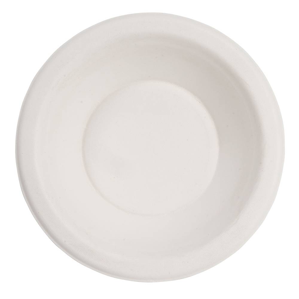 Eco-Systems Molded Fiber Bowl 16 oz, White (125 ct)