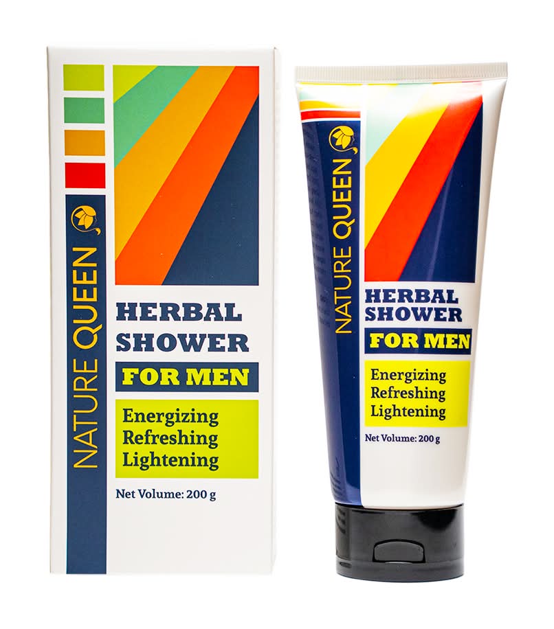 Nature Queen Herbal shower for men 200g