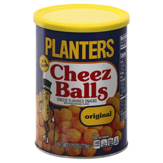 Planters Original Cheese Flavored Snacks Cheez Balls