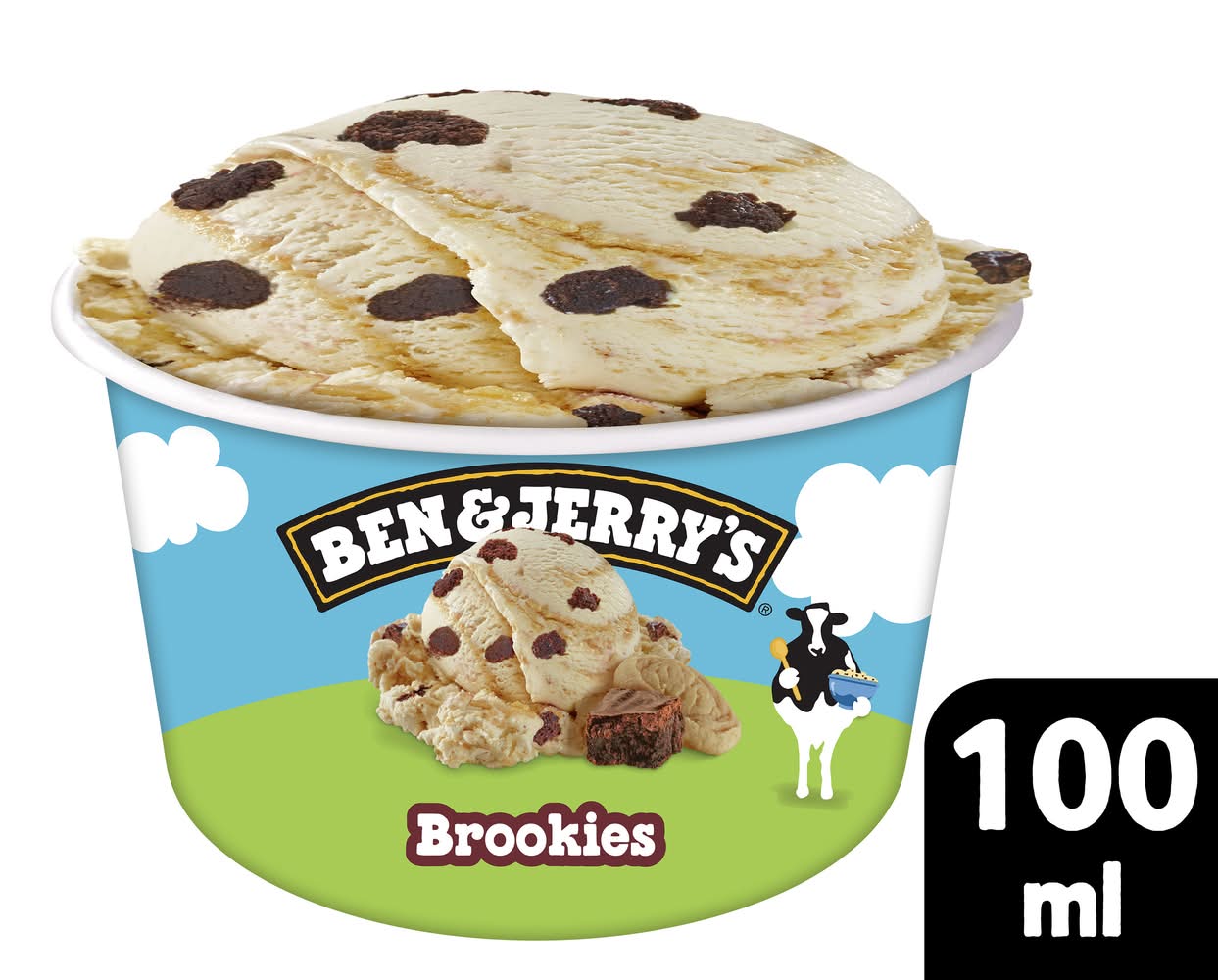 Ben & Jerry's Ice Cream, Brookies (100mL)