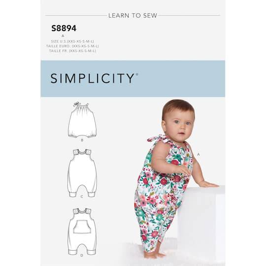 Simplicity Pattern Cs8894 (Xxs-Xs-S-M-L)