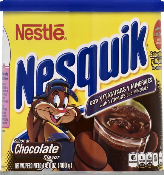 Nesquik Nestle Chocolate Powder Drink Mix (14.1 oz)