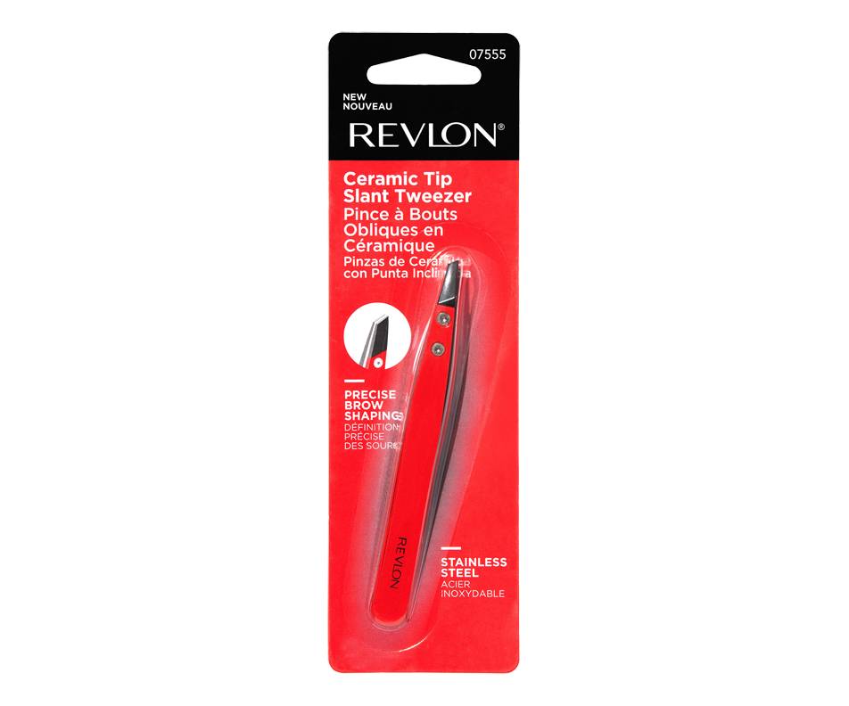 Revlon pince à bouts obliques en céramique (1 unité) - ceramic tip slant tweezer (1 unit)