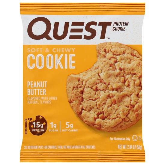 Quest Soft & Chewy Peanut Butter Protein Cookie