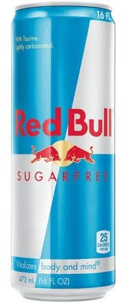 Red Bull Sugarfree, Energy Drink 16oz Can