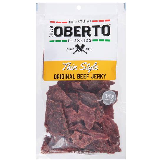 Oberto Thin Style Original Beef Jerky (7 oz)