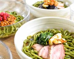 SEA WEED NOODLE【わかめ麺】志村坂上店 -鳴門わかめをたっぷり練りこんだミネラル豊富なヘルシーヌードル-  SEA WEED NOODLE Shimura Sakaue -Mineral rich healthy noodles with plenty of Naruto wakame seaweed-