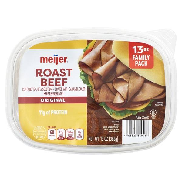 Meijer Roast Beef Lunchmeat (13 oz)