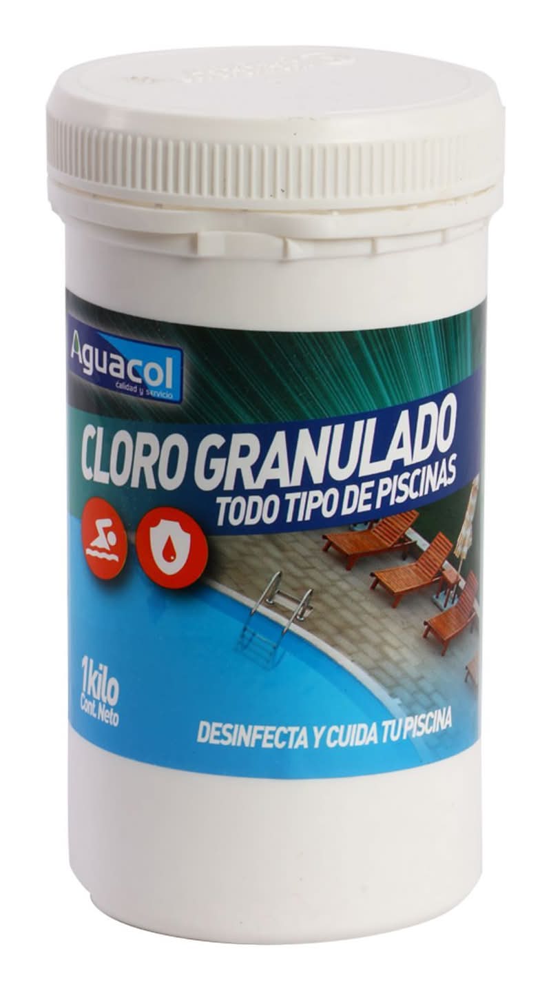 Aguacol · Cloro granulado piscinas