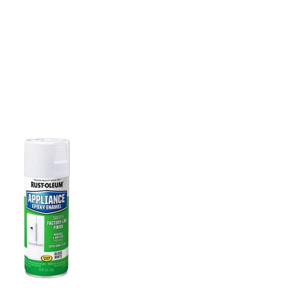 Rust-Oleum Appliance Epoxy Spray Paint - 7881830, 12 ounce, White