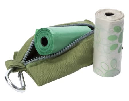 Waste Bag Dispenser With 2 Refill Rolls Green Paws