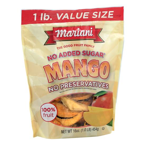 Mariani No Added Sugar Dried Mango (16 oz)
