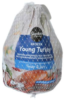 Signature Farms Whole Turkey Frozen - Weight Between 8-12 Lb