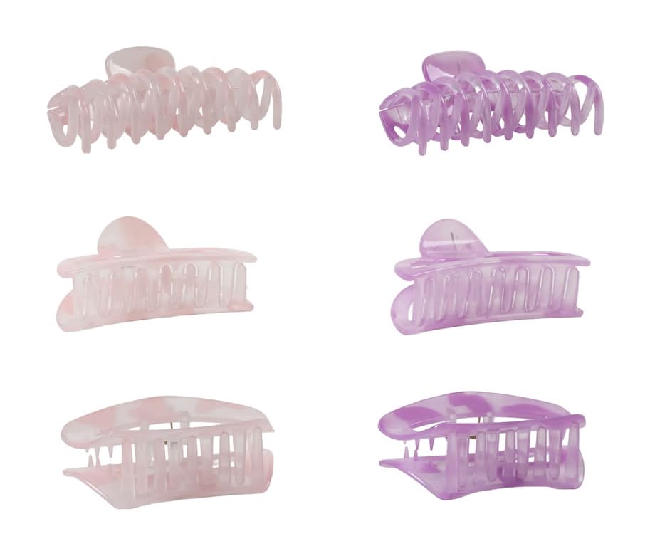 Gradient Hair Claw Clips, Assorted Styles And Colors, 1-ct.