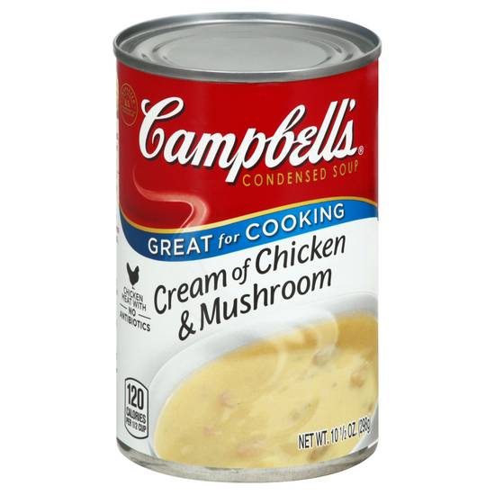 Campbell's Cream Of Chicken & Mushroom Condensed Soup
