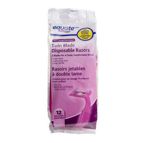 Equate Twin Blade Disposable Razors (20 g)