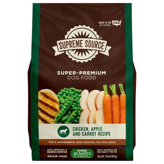 Supreme Source Super Premium Dog Food (chicken apple and carrot)